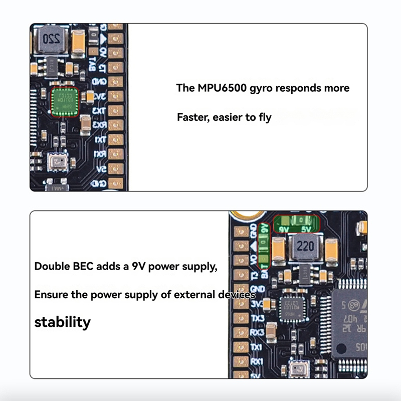F722 Flight Controller - 80A+F405/F722 STACK для 13-дюймового FPV Drone