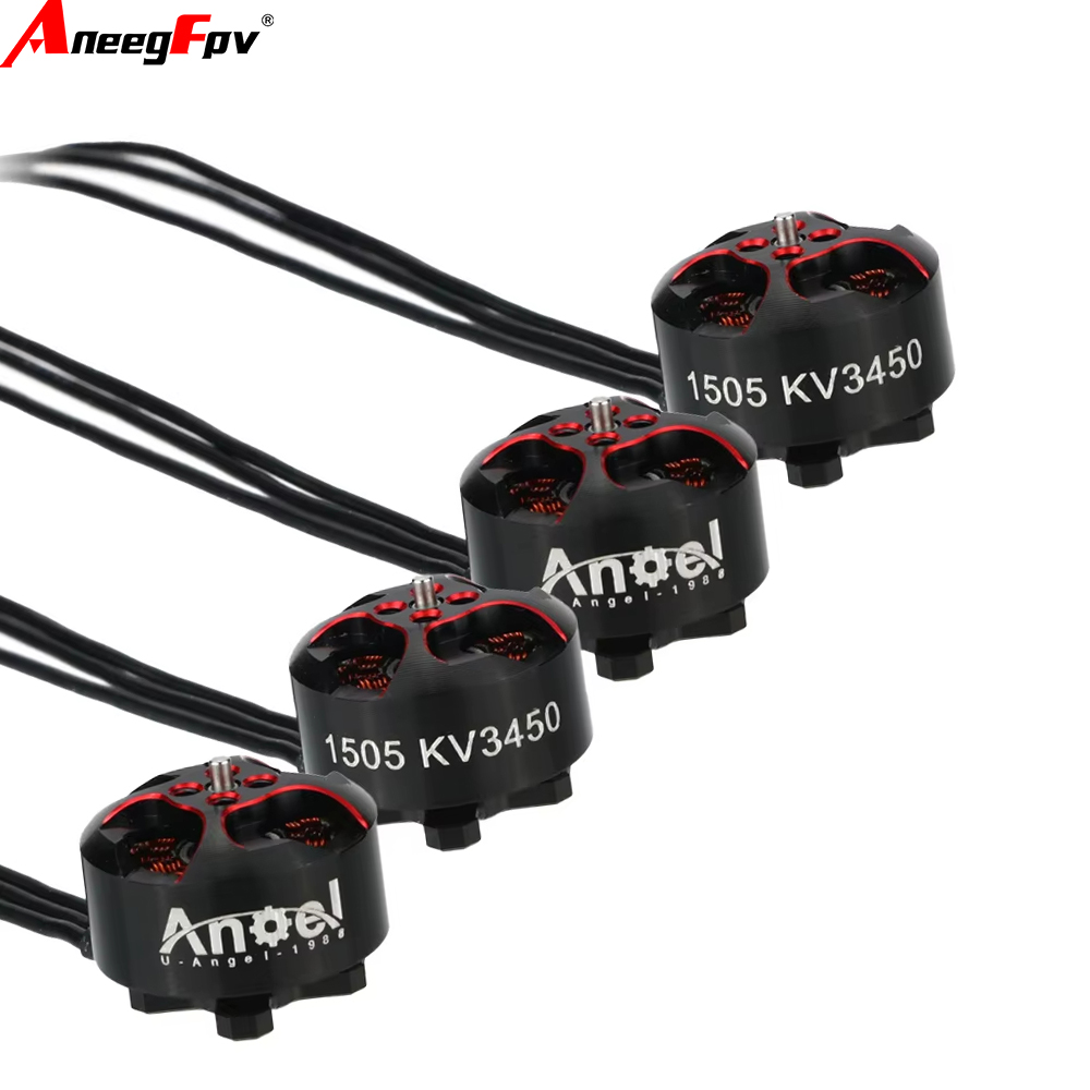Brushed Drone Motor - Бесколлекторный гоночный мотор Angel 1505 3450KV