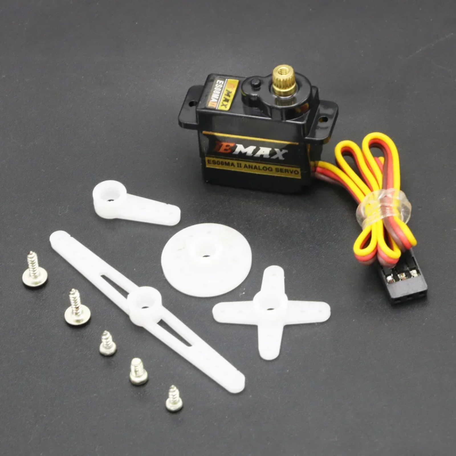 4 In 1 Esc - EMAX ES08MA II Мини-сервопривод с металлическими