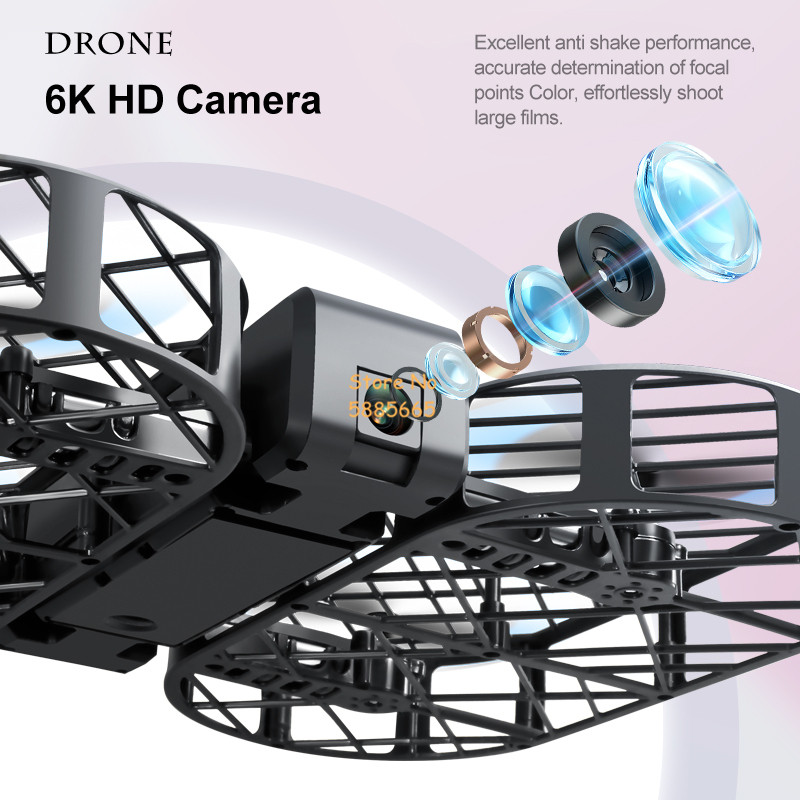 Камера 8K HD 360° °   Защита О – обзор и цена Brushed Drone Motor