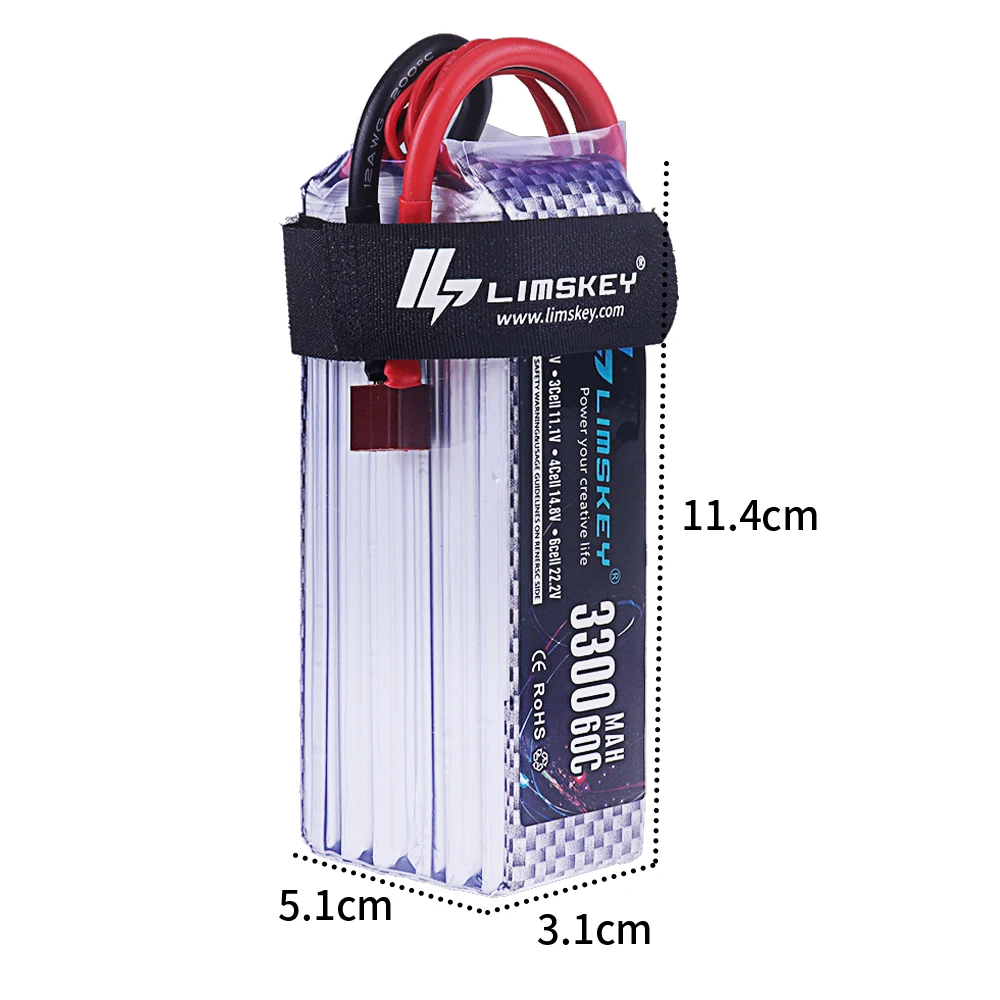 Новый литий-полимерный аккумул – обзор и цена Lipo Battery 6S