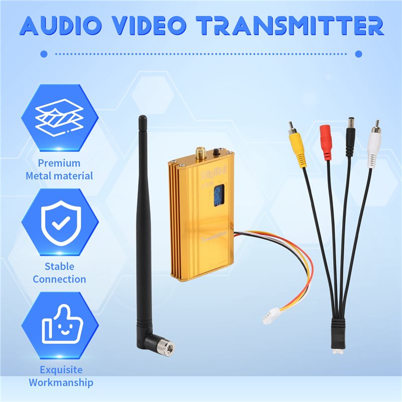 A48U 1.5G 1.5W FPV VTX 12-кана – обзор и цена Rc Transmitter