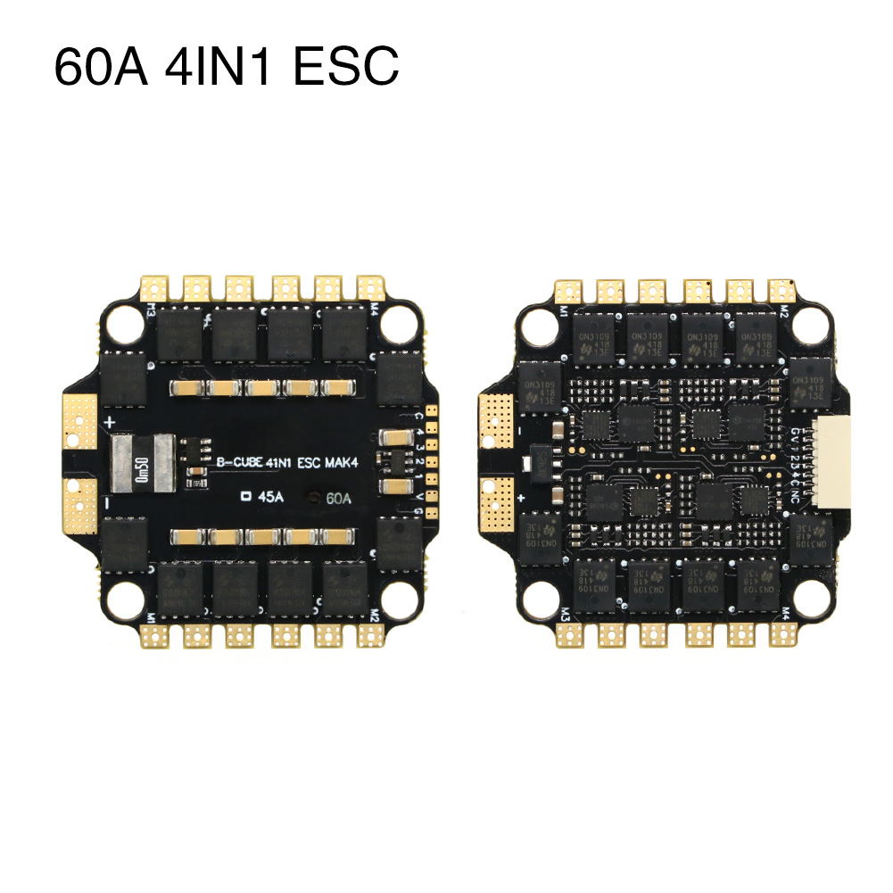 UAngel 4IN1 45A 60A ESC BLHELI – обзор и цена Lipo Battery 6S