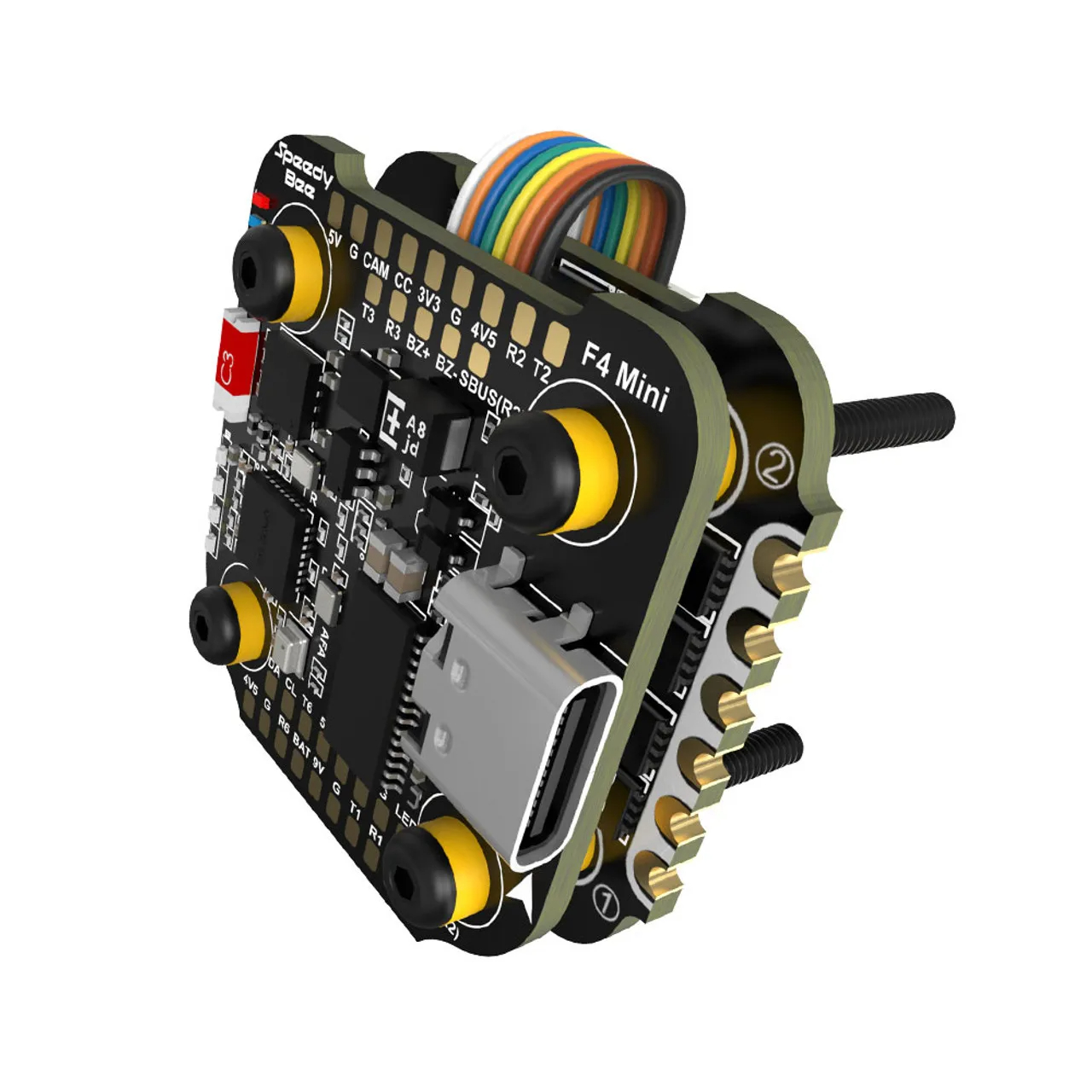 Полетный контроллер SpeedyBee  – обзор и цена 4 In 1 Esc