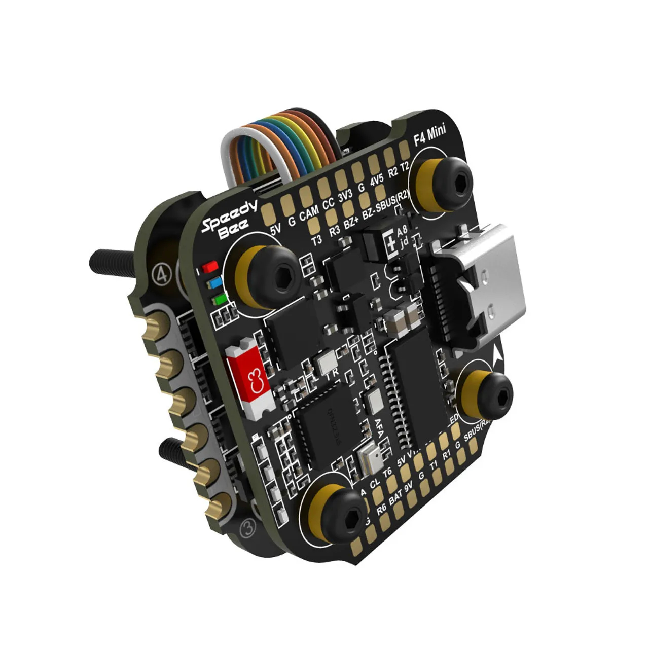 Полетный контроллер SpeedyBee  – обзор и цена 4 In 1 Esc