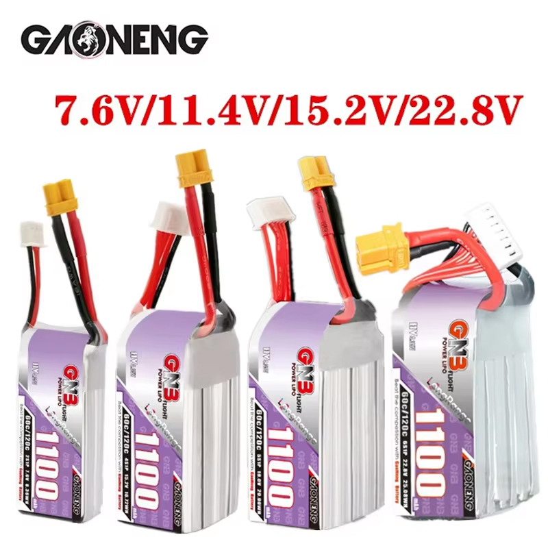 GNB 1100 мАч 2S 3S 4S 6S 60C/1 – обзор и цена Lipo Battery 6S