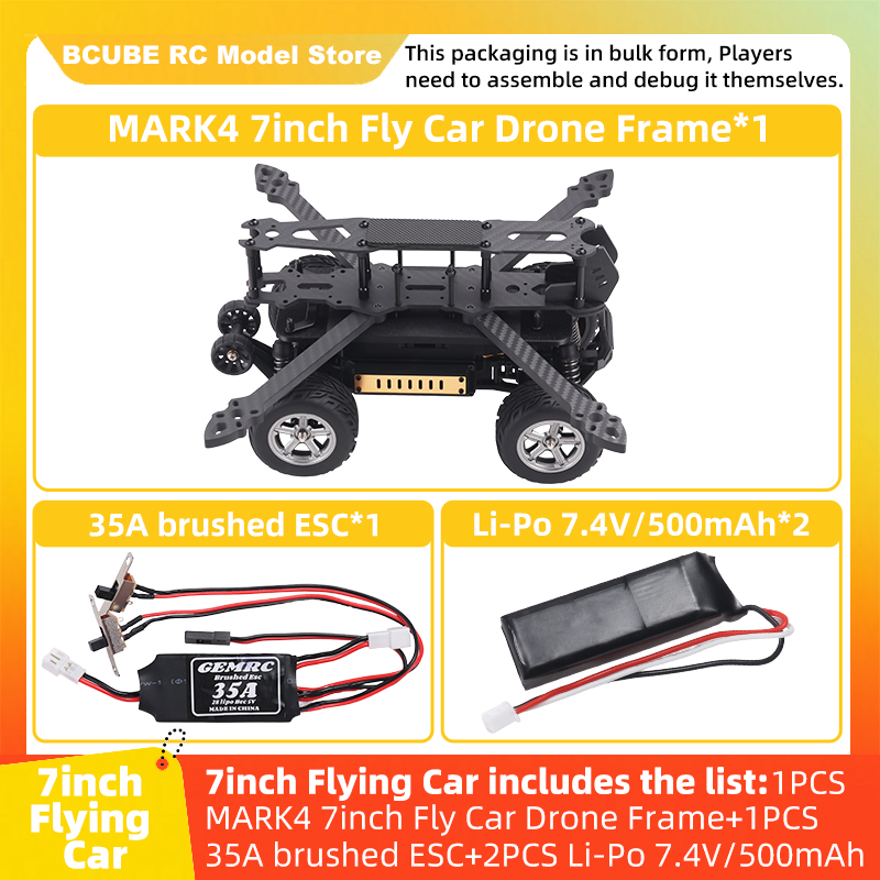 B-CUBE 7-дюймовый комплект рам – обзор и цена F722 Flight Controller